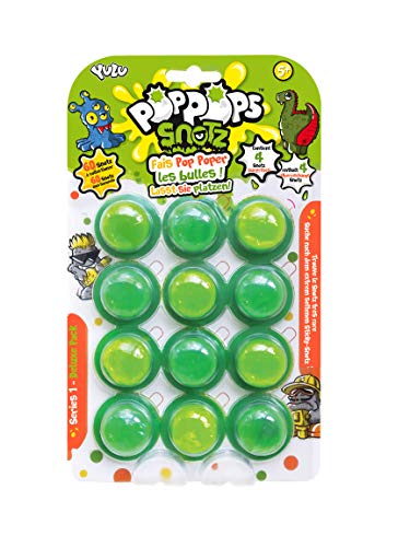 Pop Pops Snotz-12 Pops con 4 Caracteres