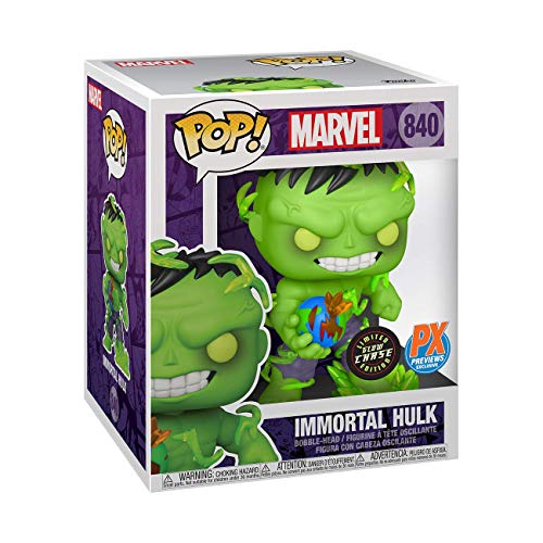 Pop! superhéroes de Marvel - Figura de vinilo de lujo de El Inmortal Hulk de 15,2 cm