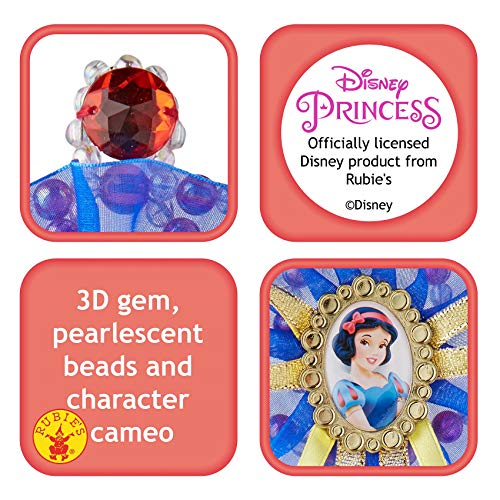 Princesas Disney - Varita de Blancanieves, color rojo, Talla única (Rubie's 8463)