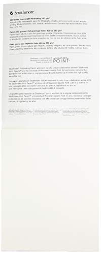 Pro-Art Strathmore grabado Bloc de papel, 20,3 cm x 25,4 cm, 20 hojas