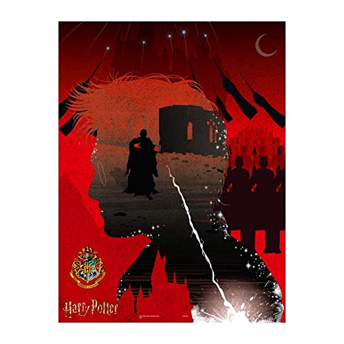 Puzle de 1000 Piezas de Harry Potter el Horrocruz Secreto - Top Trumps - Rompecabezas para Niños y Adultos