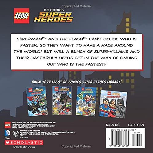 Race Around The World! (LEGO DC Super Heroes: 8x8) (Lego DC Comics Super Heroes)