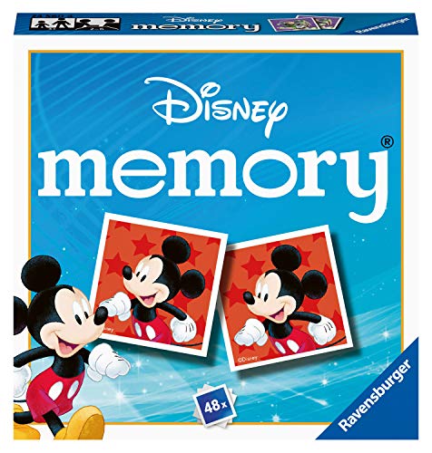Ravensburger Disney - Mini Juego de Memoria para niños a Partir de 3 años