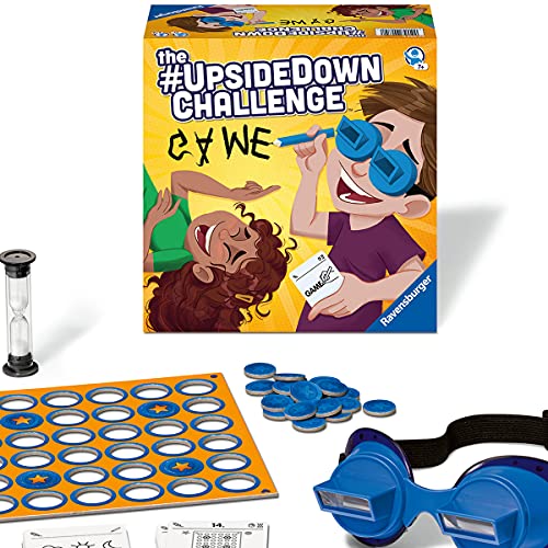 Ravensburger Kinderspiele 20672 - The #UpsideDownChallenge Game - Spaß- und Aktionsspiel für 2 bis 6 Spieler AB 7 Jahren