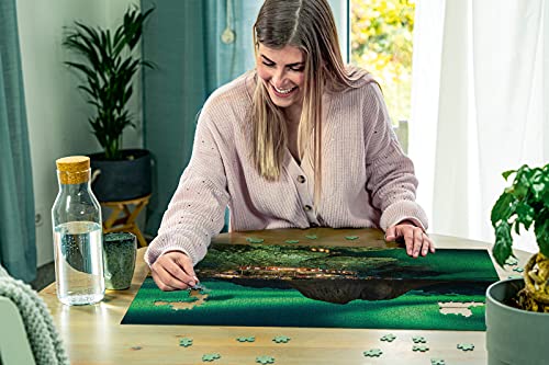 Ravensburger Puzzle 1000 Piezas, Aurora Boreal en Noruega, Colección Fotos y Paisajes, Puzzle para Adultos, Rompecabezas Ravensburger [Exclusivo en Amazon]