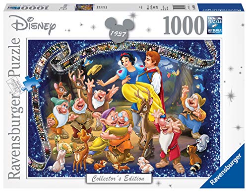 Ravensburger Puzzle 1000 Piezas, Blancanieves, Puzzle Disney, Rompecabezas Ravensburger de óptima calidad, Princesas Disney, Edad Recomendada 12+