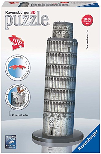 Ravensburger - Puzzle 3D, diseño Torre de Pisa (12557 9)