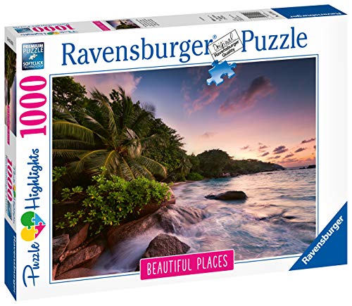 Ravensburger- Puzzle de Isla Praslin en Las Seychelles, Color Blanco (RBUGR-151561)