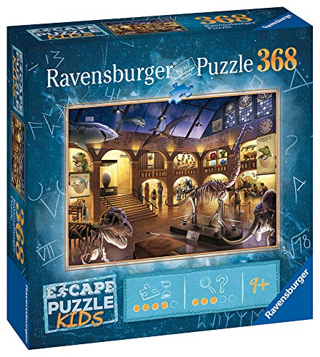 Ravensburger Puzzle, El museo de Historia Natural, Puzzle Escape Kids, Puzzle para Niños, Edad Recomendada 9+, Rompecabeza de Calidad