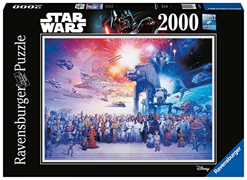 Ravensburger Star Wars - Jigsaw Puzzle, Premium Puzzle con tecnología Softclick, 2000 piezas, para adultos (16701 2)