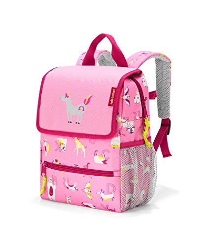 Reisenthel Backpack Kids ABC Friends Pink Mochila Infantil 28 Centimeters 5 Rosa (ABC Friends Pink)