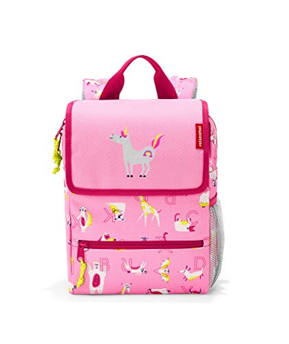 Reisenthel Backpack Kids ABC Friends Pink Mochila Infantil 28 Centimeters 5 Rosa (ABC Friends Pink)
