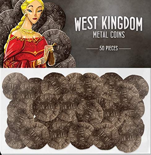 Renegade Game Studios West Kingdom RGS00818 - Coins de Metal, Multicolor
