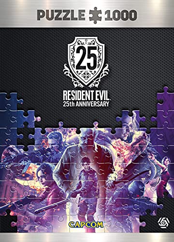 Resident Evil: 25th Anniversary | Puzzle 1000 Piezas | Incluye póster y Bolsa | 68 x 48 | Videojuego | Rompecabezas para Adultos y Adolescentes | para Navidad y Regalos | Decoración