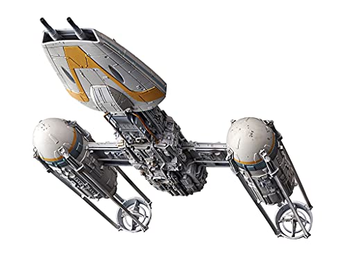 Revell 01209 Bandai Star Wars Y-Wing Starfighter 1:72 Kit de Modelo, Color Gris