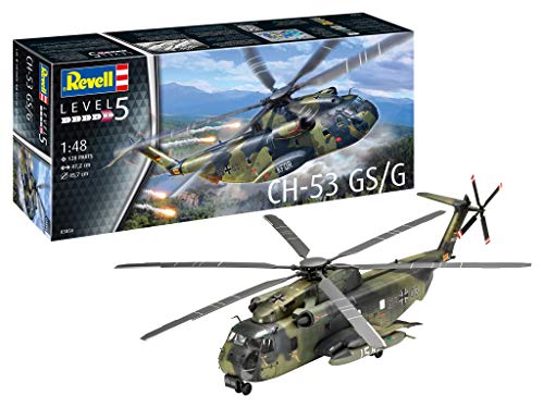 Revell-CH-53 GSG Accesorios, Color Plateado (RV03856)