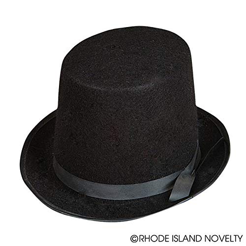 Rhode Island Novelty Deluxe – Disfraz de mago Butler Formal Negro Sombrero de Copa