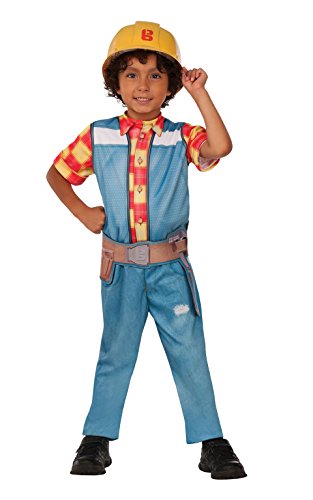 Rubies - Disfraz Bob El Constructor para niños, infantil talla 3-4 años (Rubie's 620931-S)