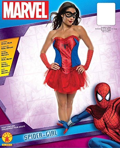 Rubies Disfraz Oficial de Marvel Spidergirl Tutú para Mujer, Disfraz de Adulto, Talla pequeña