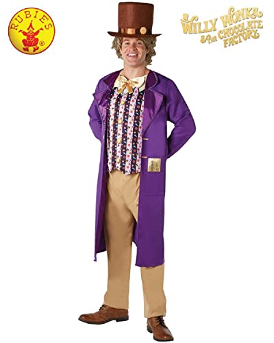 Rubies 's oficial Willy Wonka y la fábrica de Chocolate para adulto