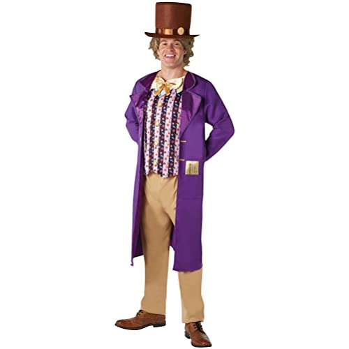Rubies 's oficial Willy Wonka y la fábrica de Chocolate para adulto