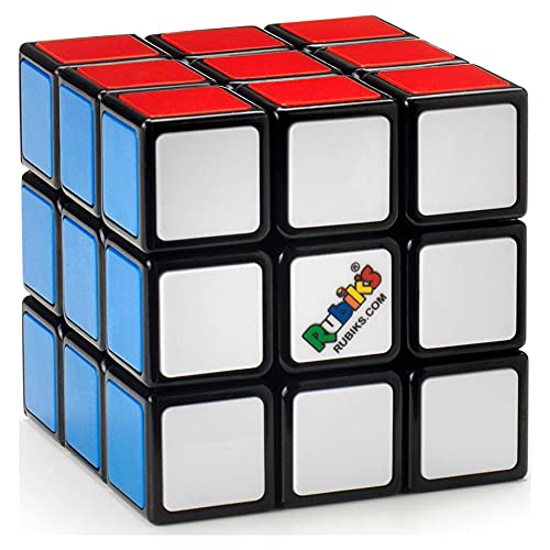 RUBIK'S - CUBO DE RUBIK 3X3 - Juego de Rompecabezas - Cubo Rubik Original de 3x3 - 1 Cubo Mágico para Desafiar la Mente - 6063968 - Juguetes Niños 8 años +