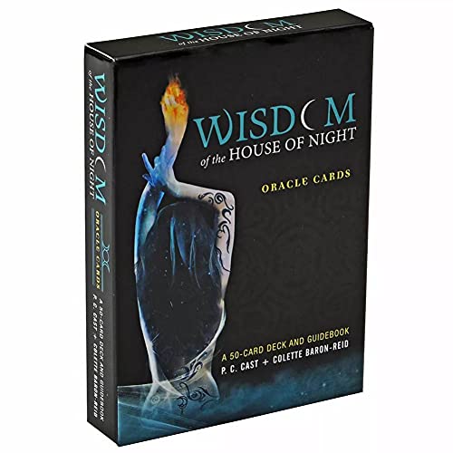 Sabiduría de la casa de la Noche Tarjetas Oracle,Wisdom of The House of Night Oracle Cards