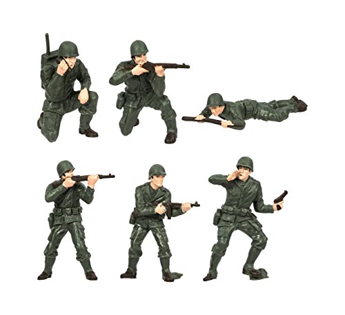Safari Designer Plastic Miniatures In Toobs-Army Men