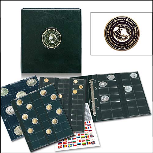 Safe Álbum de colección de monedas de todo el mundo 7346 Premium