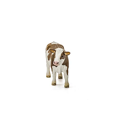 Schleich - Figura vaca de raza Fleckvieh (13801)