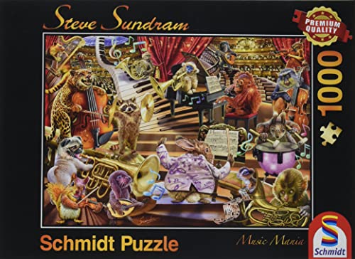 Schmidt 59664 Steve Sundram Music Mania Jigsaw Puzzle (1000 Piezas)
