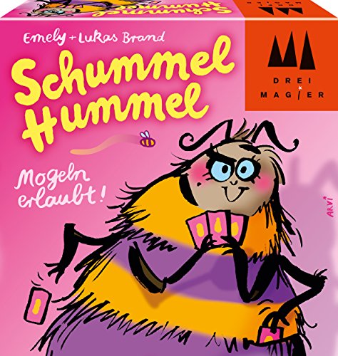 Schmidt Spiele 40881 Schummel Hummel, DREI Magier - Juego de Cartas