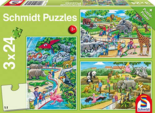 Schmidt Spiele 56218 24pieza(s) Puzzle - Rompecabezas (Jigsaw Puzzle, Fauna, 3 año(s), 263 mm, 178 mm, Caja)