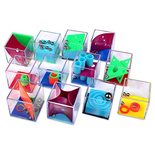 Schramm® 12 Juegos de Puzzle Mini Juego de Puzzle Niños Juego de cumpleaños de niños Juego de Habilidad