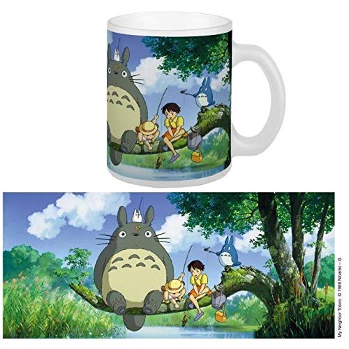 Sémic - SMGUGGH01 – Taza de Ghibli – Totoro pescando