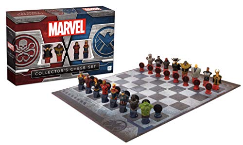 Set de ajedrez coleccionista Marvel