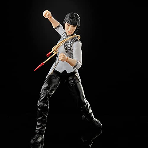SHANG CHI Figura de acción Coleccionable de Xialing de 15 cm Leyenda de los Diez Anillos de Hasbro Marvel Legends Series para niños a Partir de 4 años