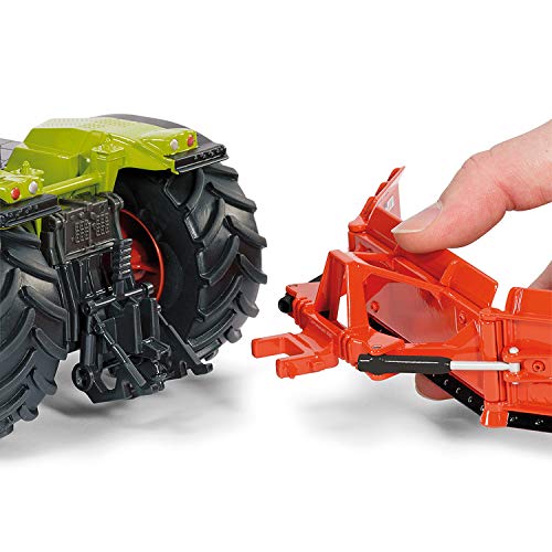 siku 2467, Pala niveladora de maíz, 1:32, Metal, Naranja, Accesorio ideal para tractores siku a escala 1:32