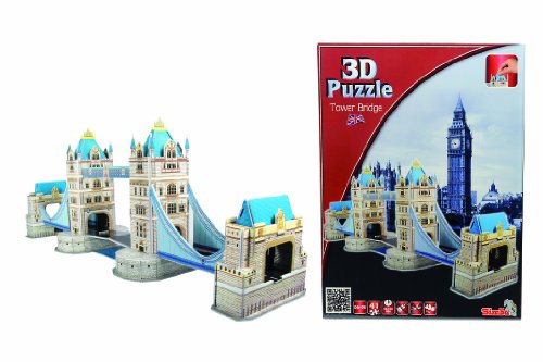 Simba 106137415 - Puzzle en 3D diseño Tower Bridge [Importado de Alemania]