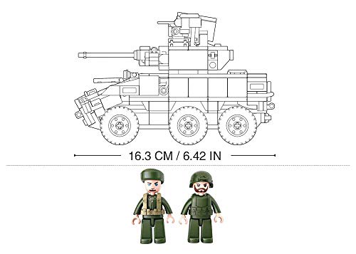 Sluban-M38-B0753 EBRC 66 Wheeled Infantry Combat Vehicle (M38-B0753)