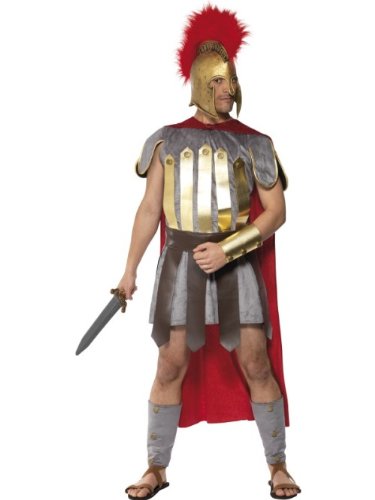 Smiffy's - Disfraz de guerrero romano para hombre, talla L (20374L)