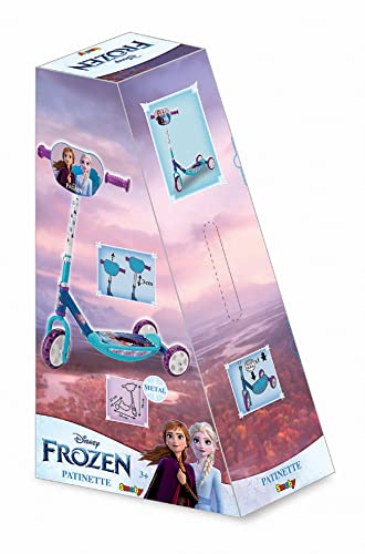 Smoby - Patinete 3 Ruedas Frozen 2 ( 750181), Multicolor