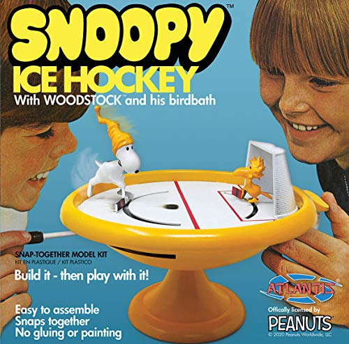 Snoopy y Woodstock Juego de Hockey sobre Hielo Construir y Jugar
