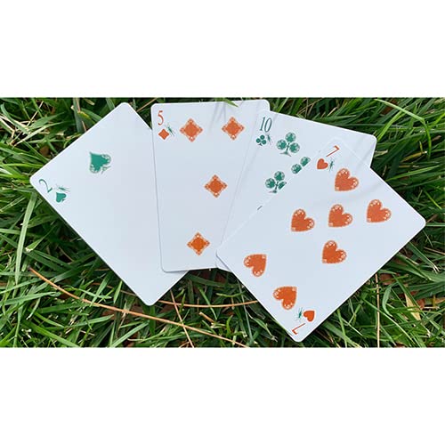 SOLOMAGIA Grasshopper Light (Jade) Playing Cards