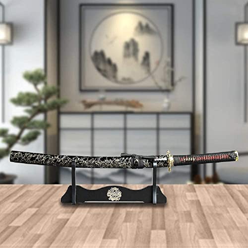 soporte de espada Soporte de espada Dragón Soporte de espada de terciopelo rojo Soporte de exhibición de espada samurái Soporte de exhibición de arma de suspensión (Color : 3tier, Size : 3Tier)