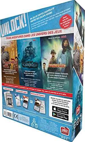 Space Cowboys Unlock 10 Game Adventures - Escape Game - Versión francesa