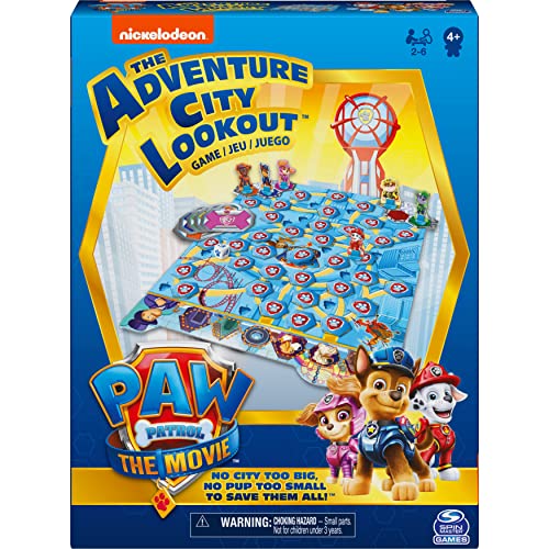 Spin Master Games The Adventure City Lookout Game - El Juego Infantil para Paw Patrol: The Movie, 6062265