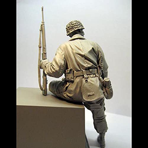 Splindg 1/16 Tema militar Segunda Guerra Mundial tercera División de paracaidistas modelo de resina de soldado/G16339