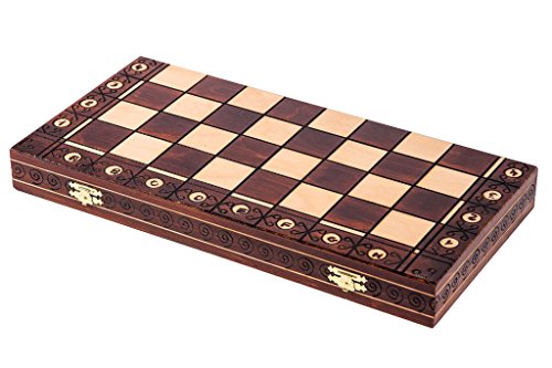 Square - Ajedrez de Madera - Consul Lux - 48 x 48 cm - Piezas de ajedrez & Tablero de ajedrez