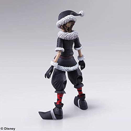 Square Enix Bring Arts - Kingdom Hearts II Sora Christmas Town Version Figura de acción, 15cm , color/modelo surtido